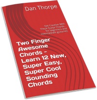 Two Finger Awesome Chords wallchart