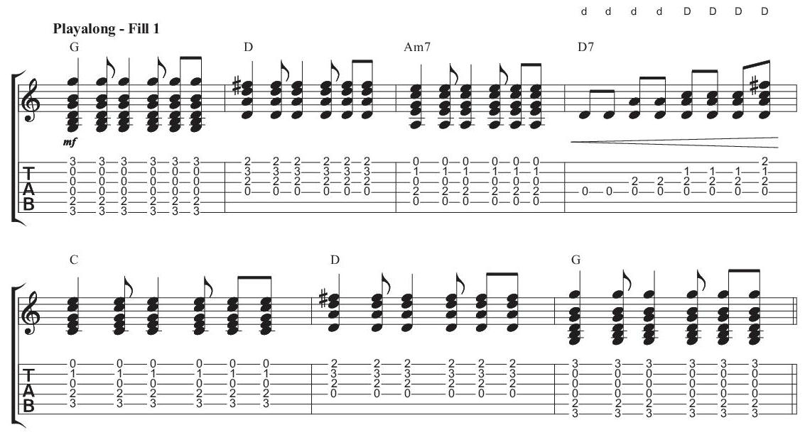 Playalong - Fill 1