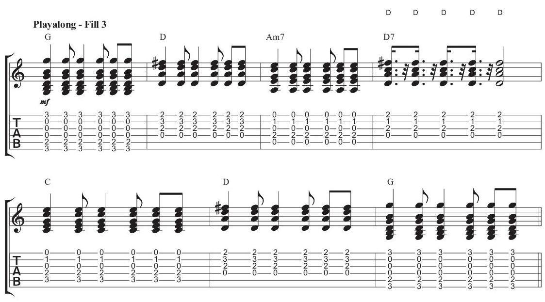 Playalong - Fill 3